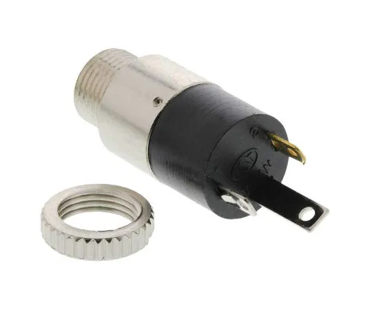 63-4838-62 Lumberg 3.5 mm Panel Mount Stereo Jack Jack Socket, 3-Pole Pole, 1A KLB 4
