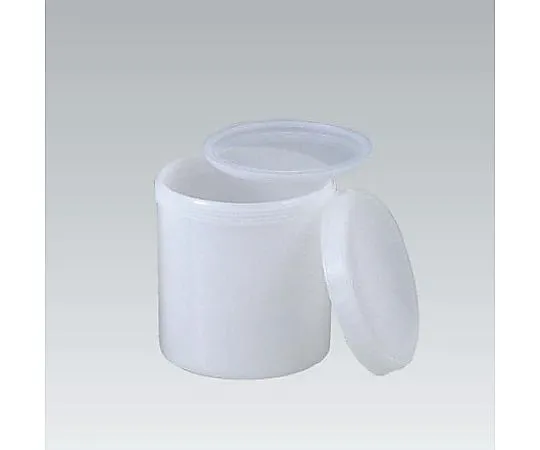 68-5195-25　［Discontinued］φ125x132mm/1.2 L Sealed Container (10 Pieces)　EA508AB-1