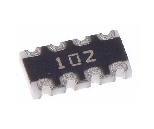 63-4853-11 Bourns CAT16 Series 1kΩ ±5% Isolated SMT Resistor Array, 4 Resistors, 0.25W total 1206 (3216M) package Concave CAT16-102J4LF