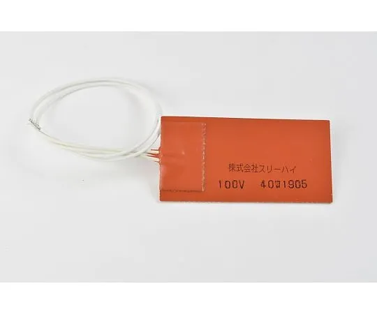 64-3418-18 Silicon Rubber Heater 100V 40W 50mm x 100mm Lead 300mm SR100-40-50-100