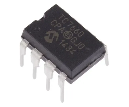 63-4727-06 Microchip TC7660CPA, Charge Pump 8-Pin, PDIP TC7660CPA