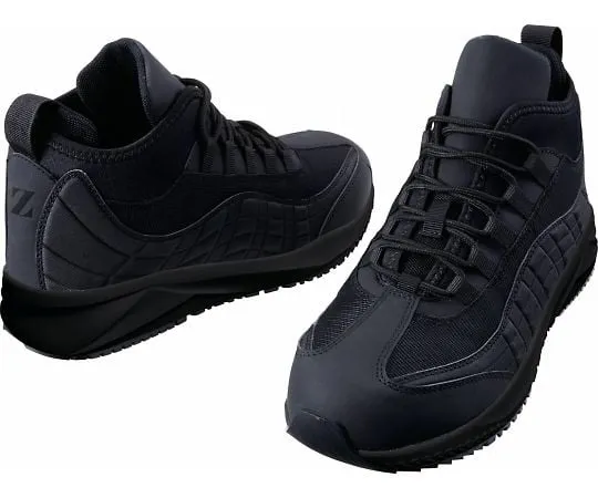 64-0984-50 Safety Shoes Middle Cut Black 25.0 cm S1193