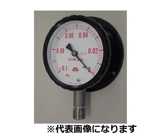 65-3487-43 Sealed Vacuum Gauge Type B Heat Resistant Vibration Resistance Pressure Range (MPA): -0.1~0 315-B350X-0.1MPA-HV