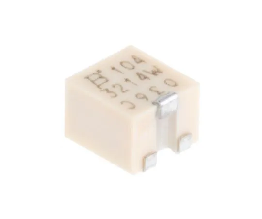 63-4742-26 100kΩ SMD Trimmer Potentiometer 0.25W Top Adjust Bourns 3214 Series 3214W-1-104E