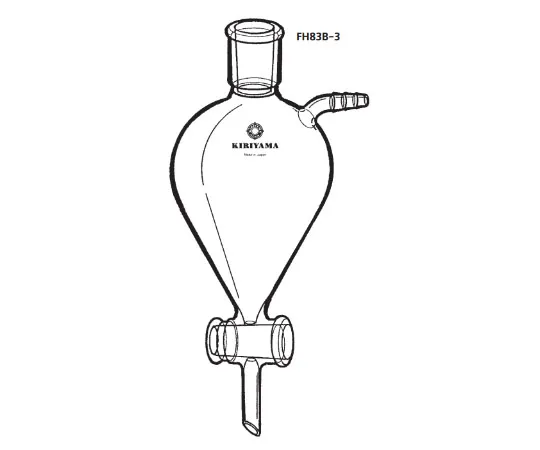 63-6524-49　［Discontinued］Solvent Acceptance Separatory funnel (main body only)　FH83B-3