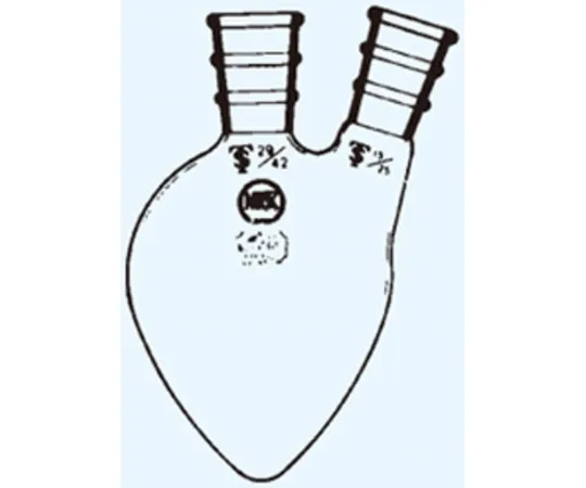 65-8668-92 Pear Flask White 50 mL Sliding Part 15/25 028-15050