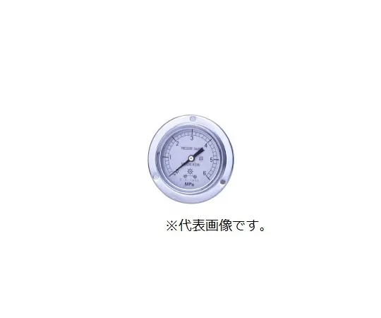 65-3611-37 HNT General Purpose Pressure Gauge Front Flange D Type Φ60 G1/4 0~0.1MPA DU14-600.1MPA