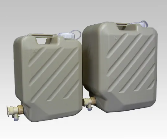 2-7632-01　［Discontinued］PE Tank with Cock 9L