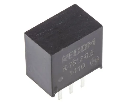 63-4859-71 Recom Switching Regulator, 15 → 32V dc Input, 12V dc Output, 500mA R-7812-0.5