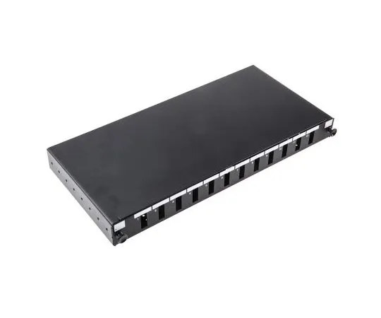63-4665-17 RS PRO Single Mode Fibre Optic Patch Panel With 12 Ports Populated, 1U 121-3965