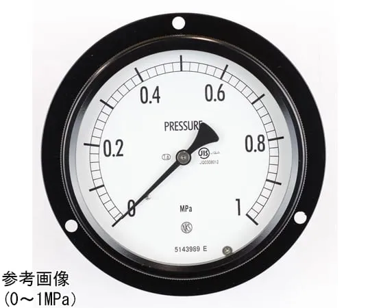 65-4305-19 Sealed Pressure Gauge (100Φ) Recessed D Frame (Mounting Hole) 1.6 MPa BE15-241