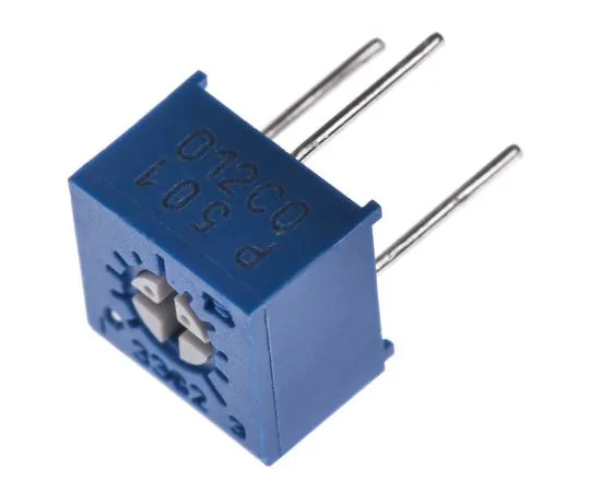 63-4851-39 500Ω Through Hole Trimmer Potentiometer 0.5W Top Adjust Bourns 3362 Series 3362P-1-501LF
