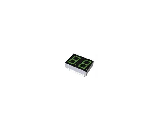 63-4710-71 LB-502MD ROHM 2 Digit LED LED Display, CA Green 25 mcd RH DP 13mm LB-502MD