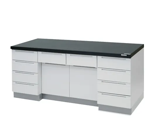 3-4185-01　［Discontinued］Side Laboratory Bench Wooden Type 1800 x 750 x 800　AP1O-1807