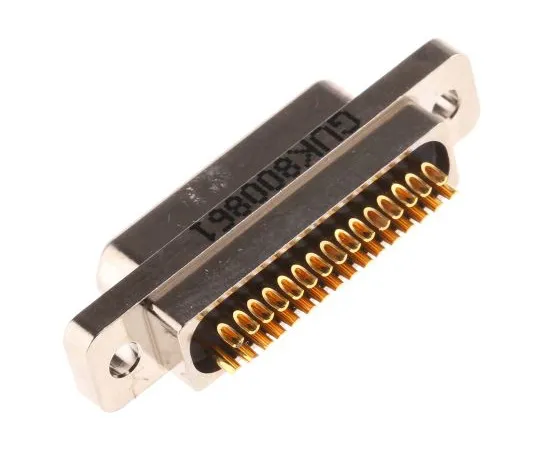 63-4903-39 Glenair MWDM Series Panel Mount, 31 Pin D-sub Connector Plug Micro-D MWDM2L-31PS