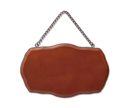 61-7421-78 Wooden Board Large 220X135X14mm Brown ABG-11