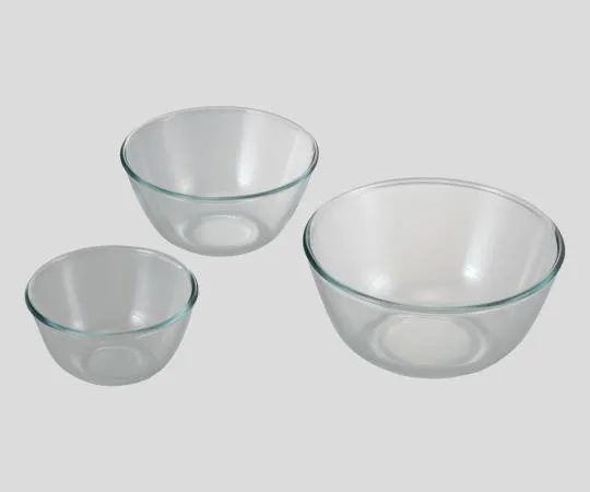 2-8624-01　［Discontinued］Borosilicate Glass Mixing Bowl 0.5L　6616