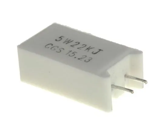 63-4724-17 TE Connectivity 22kΩ 5W Metal Film Fixed Resistor ±5% ±300ppm/°C SQMR522KJ