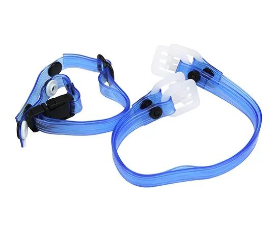 67-4541-09 Chinstrap Transparent Vinyl Blue NO.TE-4