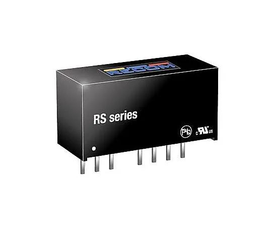 63-4807-22 Recom RS 2W Isolated DC-DC Converter Through Hole, Voltage in 9 → 18 V dc, Voltage out ±5V dc RS-1205D