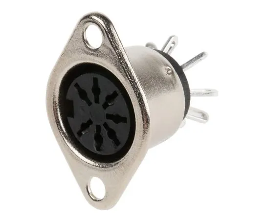 63-4745-78 RS PRO 7 Pole Din Socket Socket, 2A 251-4258