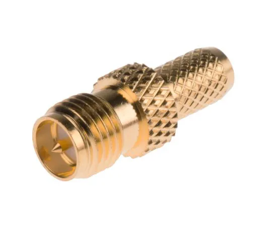 63-4873-91 RS Straight 50Ω Cable Mount SMA Connector, Crimp Termination, Reverse Polarity RG402/U, RG405/U 546-2835