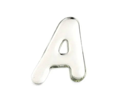 61-7427-75 Silver Metal Characters A 35mm x 1mm SM35-A