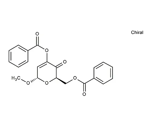 61-0353-51 (2R,6S)-(+)-4-Benzoyloxy-2-Benzoyloxymethyl-6-Methoxy-2H-Pyran-3(6H)-One for Synthesis 818233 1G 8.18233.0001