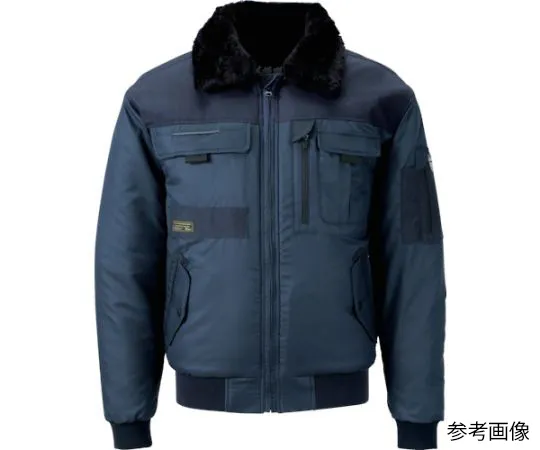 65-8425-09 Field Clothes Winter Blouson 4L Navy Blue 4L 222-10-4L