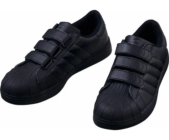 64-0989-13 Safety Shoes Velcro Black 22.0 cm S5172
