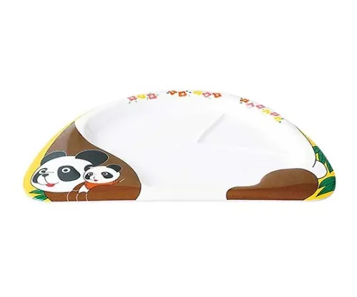 61-6836-81 Melamine Lunch Plate Panda L-2 2456100