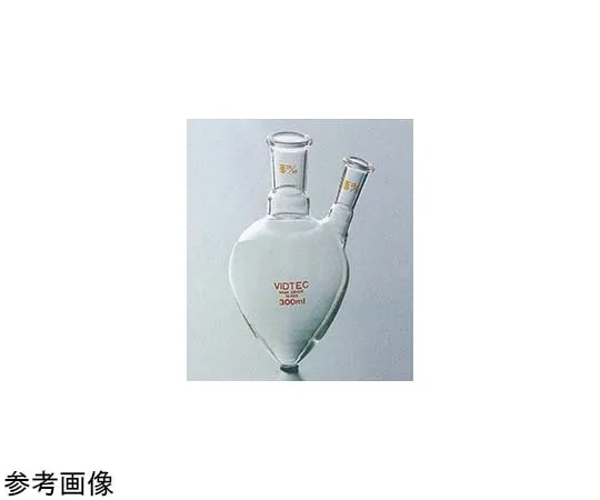 65-6817-04 24/40 Sliding TS15/25 in 50 mL Transparent Sliding Two-necked Pier-shaped Flask 1544-01-1
