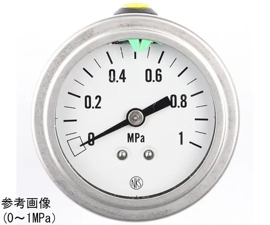 65-4326-71 Small Pressure Gauge with Glycerin (50Φ) 0.25 MPa GV97-661
