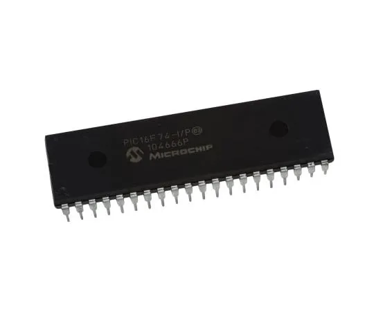 63-4804-73 Microchip PIC16F74-I/P, 8bit PIC Microcontroller, 20MHz, 4K Flash, 40-Pin PDIP PIC16F74-I/P