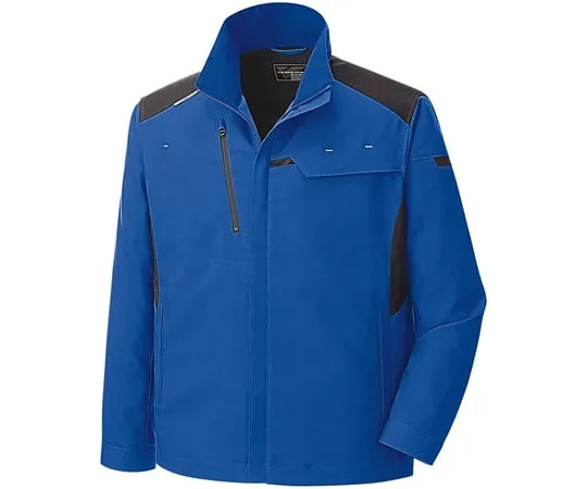 67-6635-51 Spring/Summer Work Wear Anti-static JIS Compliant Product Verdexelflex Unisex Jumper Royal Blue SSS Size VES2763-UE-SSS
