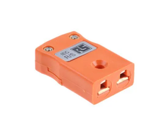 63-4799-10 RS PRO IEC Miniature In-Line Socket Connector for use with Type R/S Thermocouple Type R/S, Miniature 455-9859