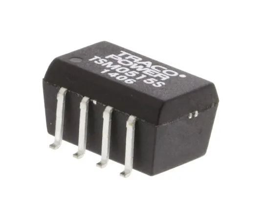 63-4841-02 TRACOPOWER TSM 1W Isolated DC-DC Converter Surface Mount, Voltage in 4.5 → 5.5 V dc, Voltage out 15V dc TSM 0515S