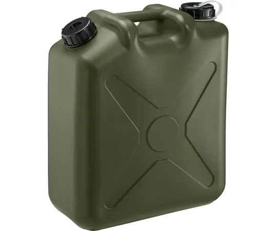 67-6874-80 Flat Can, Double-***ed, 20 L, without Nozzle, Moss Green 0207MG