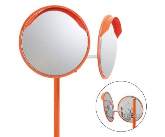 62-6115-55 Curve Mirror 320 mmφ/W with Pole 869-19