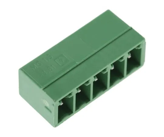 63-4733-70 Phoenix Contact MC 1.5/ 5-G-3.81, 5 Way, 1 Row, Right Angle PCB Header 1803303