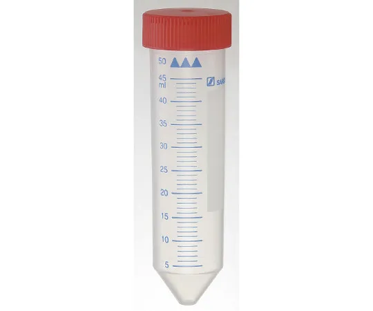 63-2978-22 V Bottom Centrifuge Tube Red Cap 50ml 62.548.004