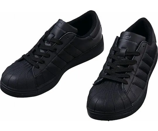 64-0988-70 Safety Shoes Lace-Up Type Black 22.0 cm S5171