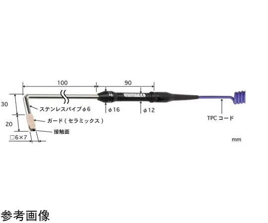 65-3528-85 High Performance Temperature Sensor for Micro Surface S Series -50~800°C High Temperature Type Pipe Shape: 90° Type E S-423E-01-1-TPC1-ASP