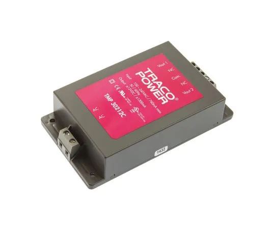 63-4924-47 TRACOPOWER 30W Dual Output Embedded Switch Mode Power Supply SMPS, 1.3A, ±12V dc Encapsulated TMP 30212C