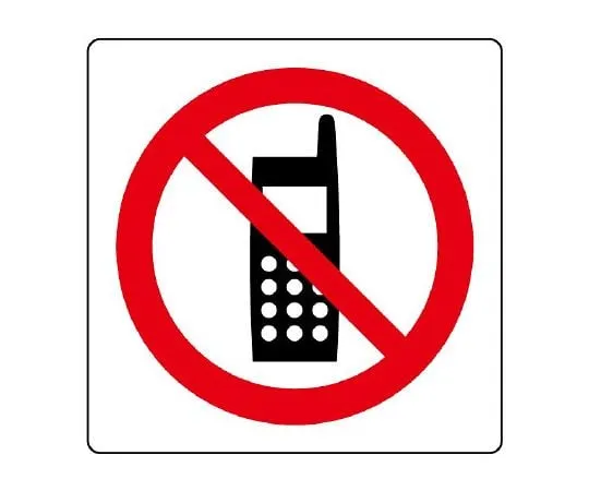 62-6143-10 Pictosign (for Indoor Guidance) No Photography Mark 2-Pack 839-37