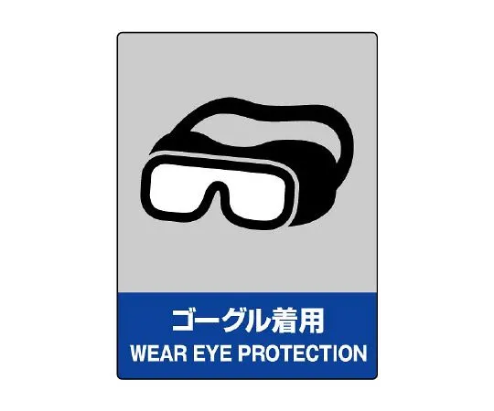 62-6132-38 Wearing JISHA Safety Mark Goggles 801-17