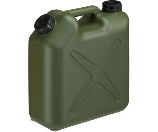 67-6874-78 Flat Can, Double-***ed, 10 L, without Nozzle, Moss Green 0206MG