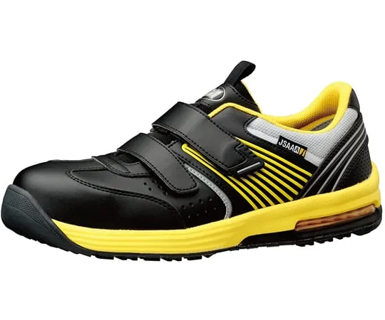 67-6618-71 JSAA Class A Certified Sneakers with Toe Box Air HG ISA-805 Electrostatic Yellow 22.0 cm ISA-805S-Y-22.0