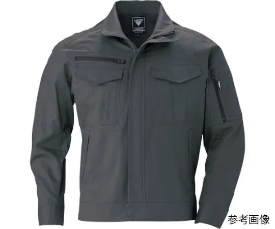 65-8411-45 Long Sleeve Blouson Charcoal Gray 3L 2014-25-3L