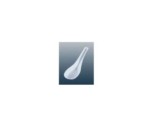 61-6771-39 Melamine Spoon Small White C-75 2425910